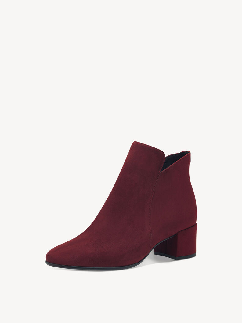 Stiefelette - rot, MERLOT, hi-res