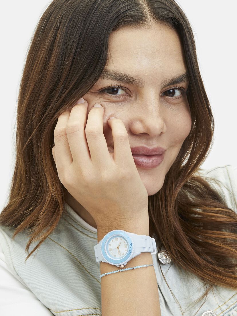 Horloge - blauw, hellblau, hi-res