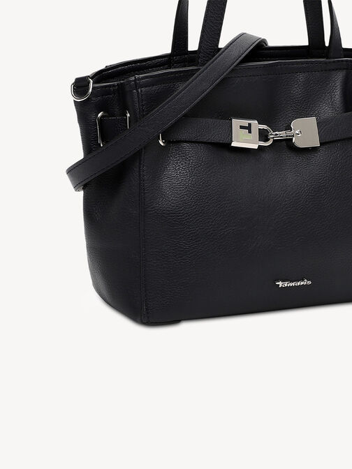 Shopping bag, blue, hi-res