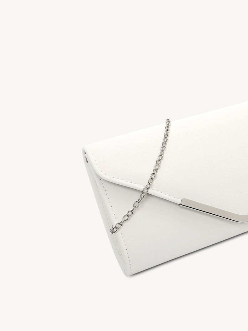 Clutch bag - white, white/white, hi-res