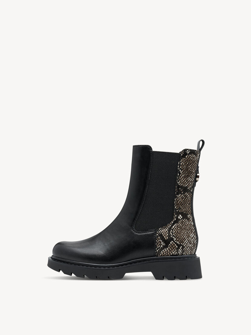 Chelseaboot, BLACK SNAKE, hi-res