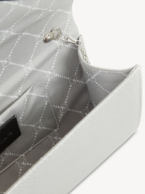 Clutch, silver metallic, hi-res