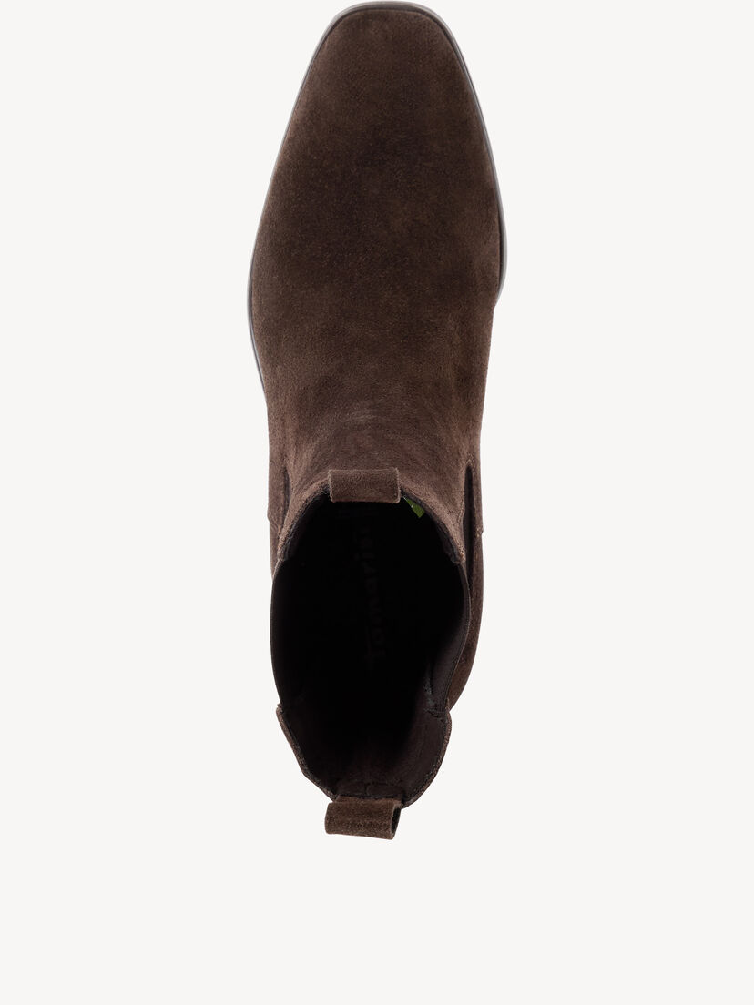 Leren Chelseaboot - bruin, MOCCA SUEDE, hi-res