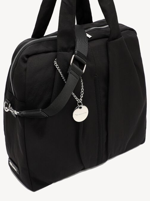 Shopping bag, black, hi-res