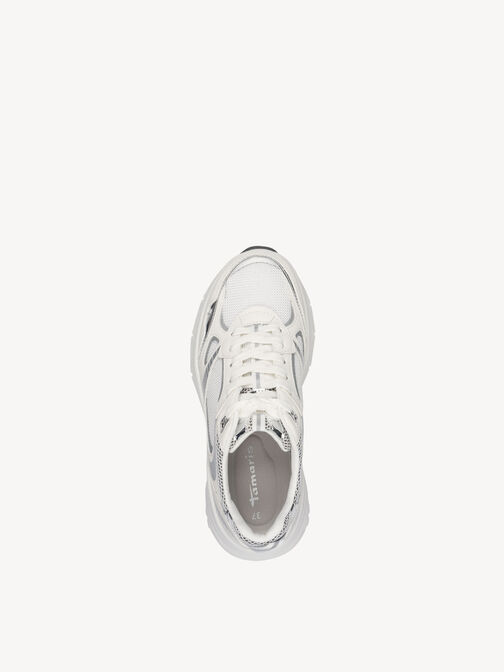 sneaker, WHITE/SILVER, hi-res