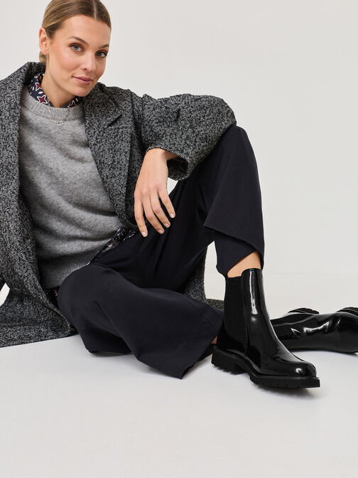 Chelsea boot, BLACK PATENT, hi-res