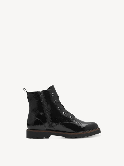 Enkellaarsje, BLACK PATENT, hi-res