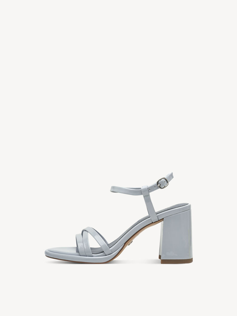 Sandalette - blau, LIGHT BLUE PAT, hi-res