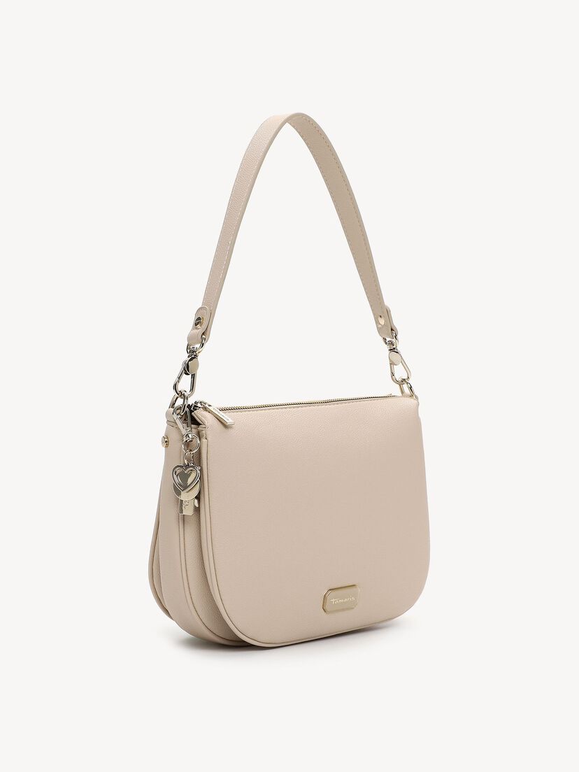 Schoudertas, beige, hi-res