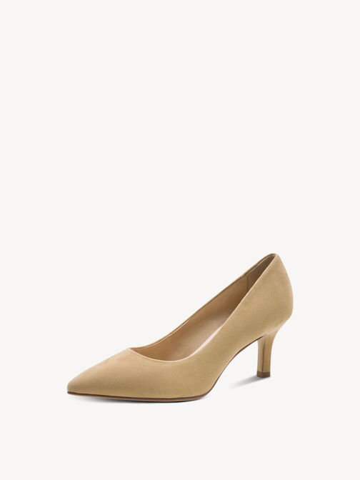 Escarpin, TAN SUEDE, hi-res