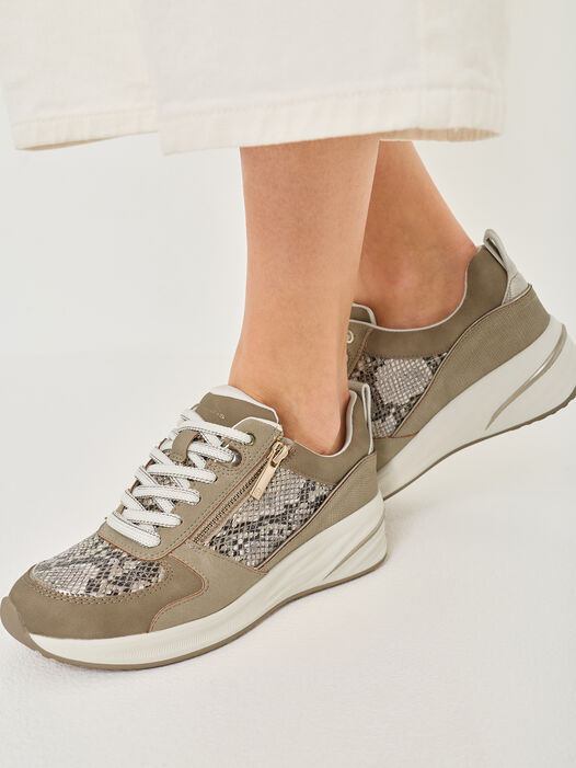 Sneaker, BEIGE SNAKE, hi-res