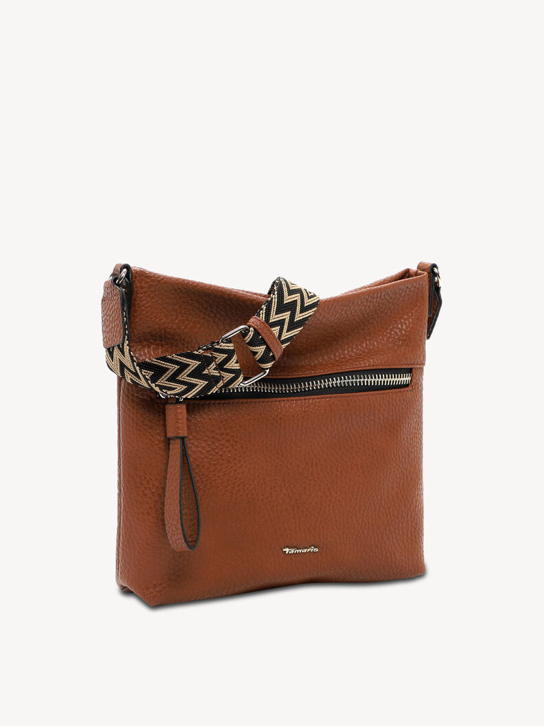 Sac &agrave; bandouli&egrave;re - marron, COGNAC, hi-res