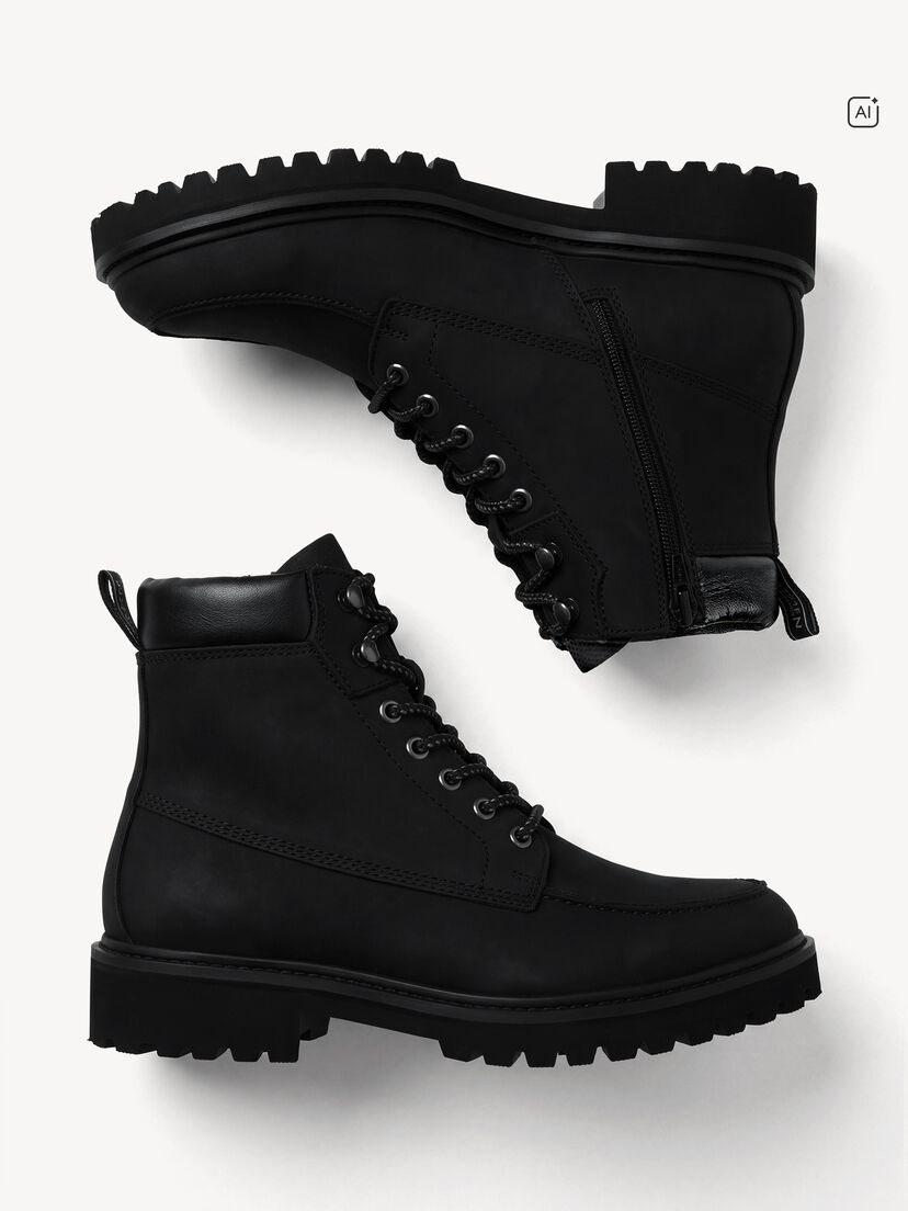 Enkellaarsje, BLACK, hi-res