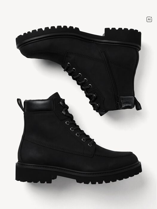 Enkellaarsje, BLACK, hi-res