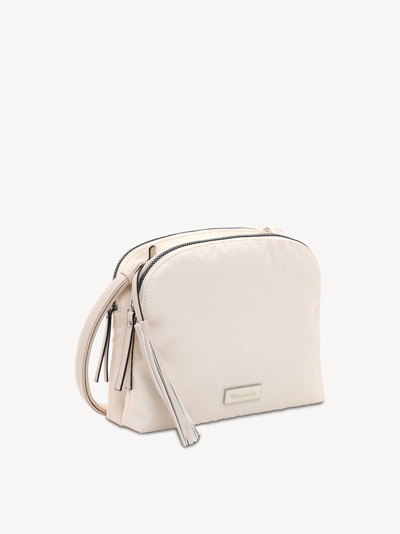 Borsa a tracolla - beige, beige satin, hi-res
