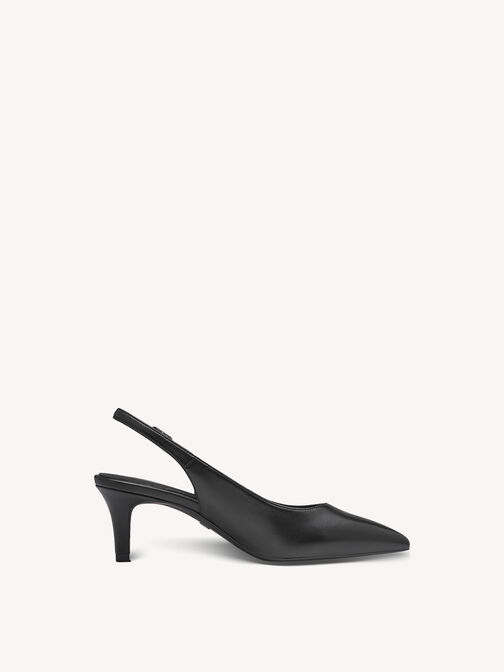 Slingpumps, BLACK, hi-res