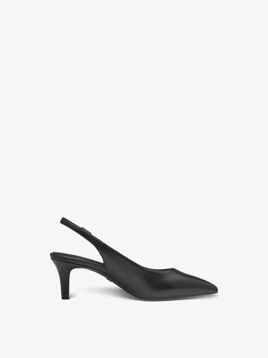Slingpumps, BLACK, hi-res