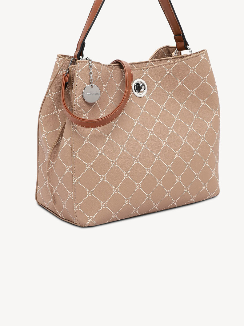 Handbag - beige, sand/cognac, hi-res