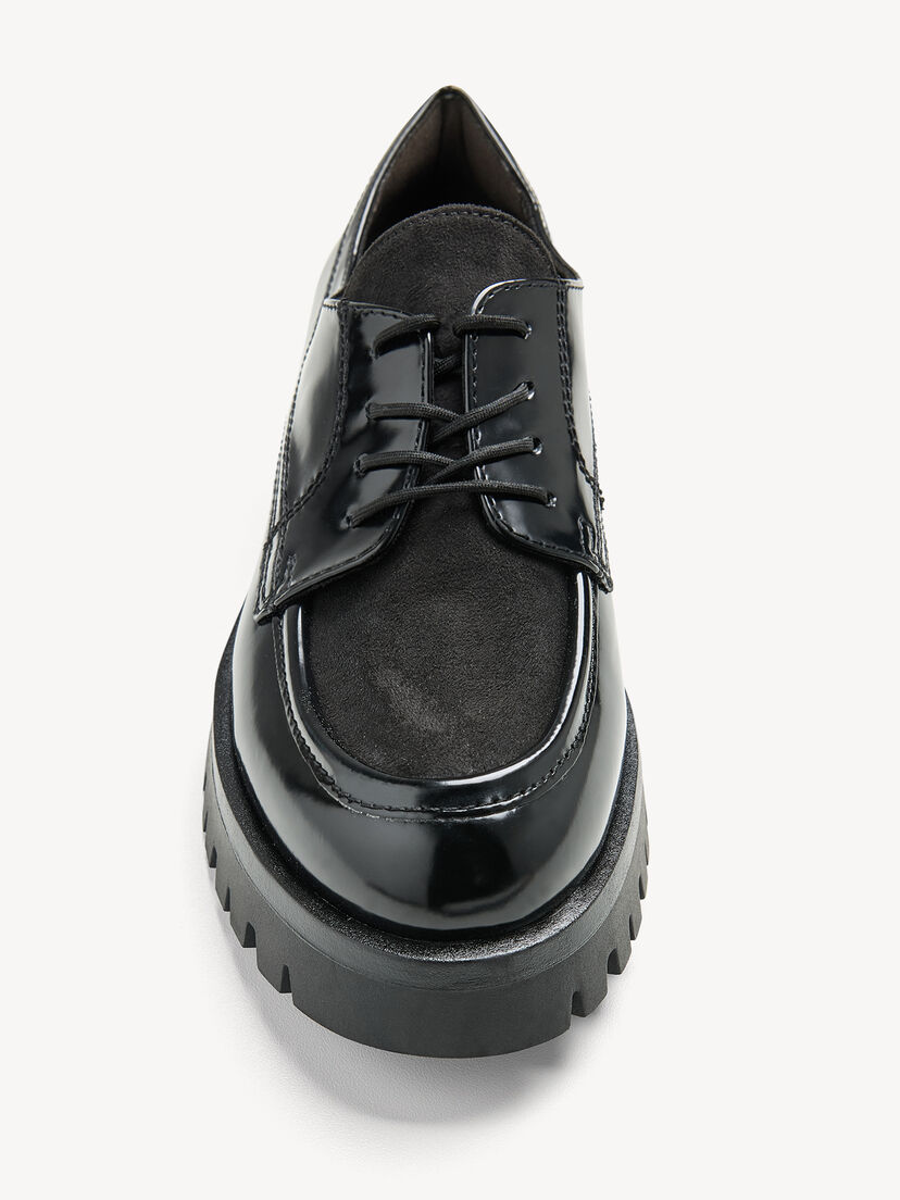 Lage schoen - zwart, BLACK, hi-res