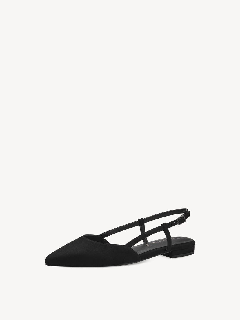Slingpumps - zwart, BLACK, hi-res