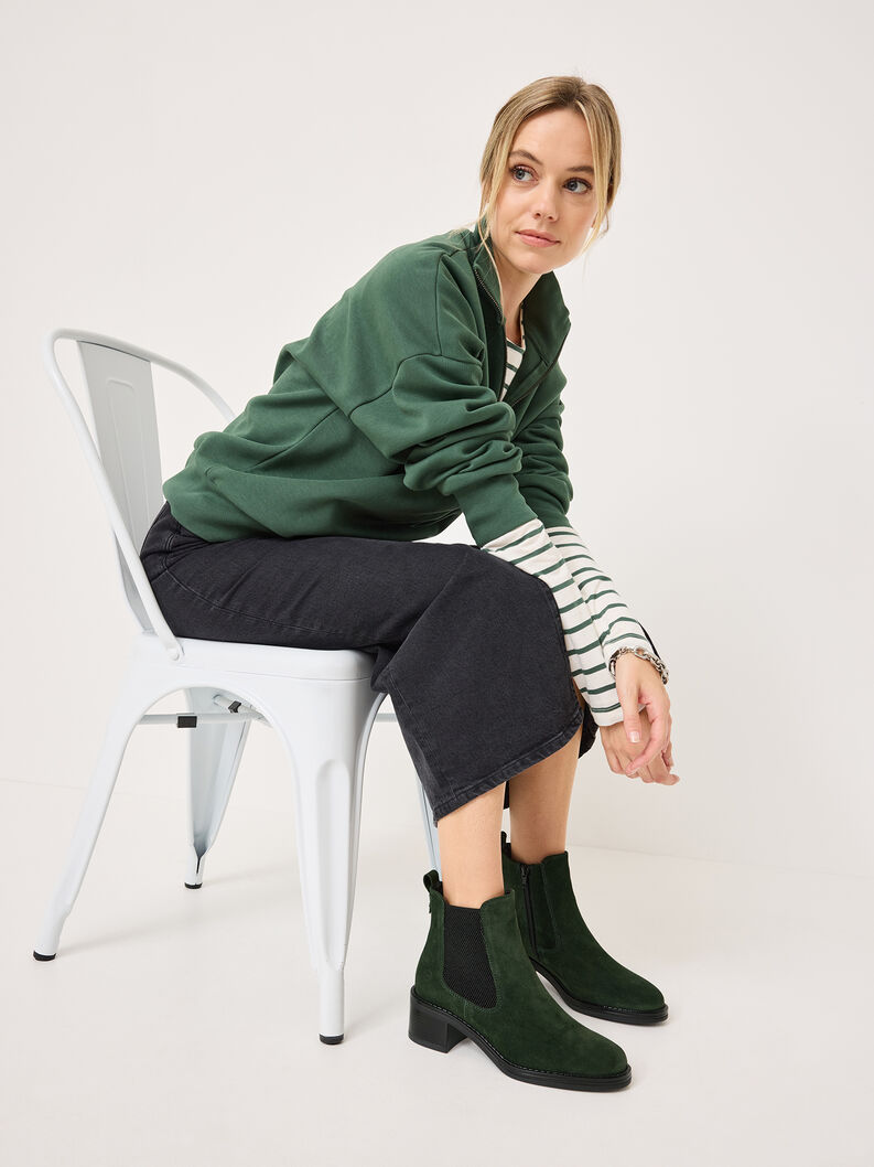 Chelsea Boot, GREEN, hi-res