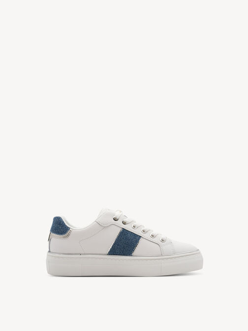 Sneaker, WHITE/DENIM, hi-res