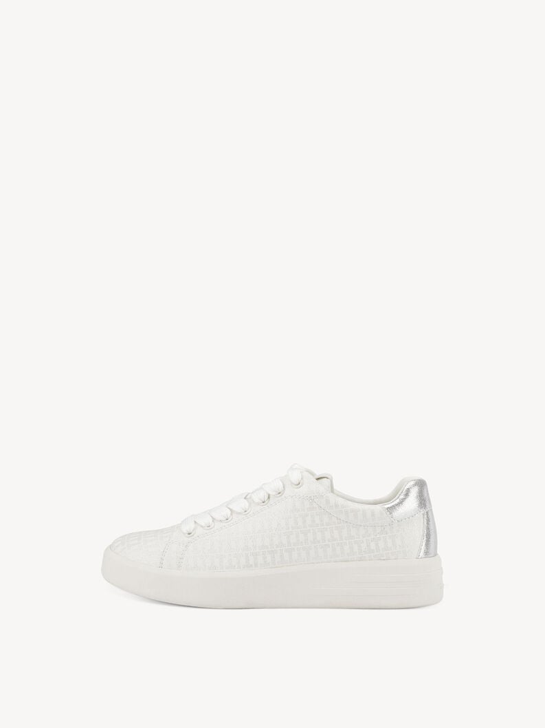Sneaker - white, WHITE METALLIC, hi-res