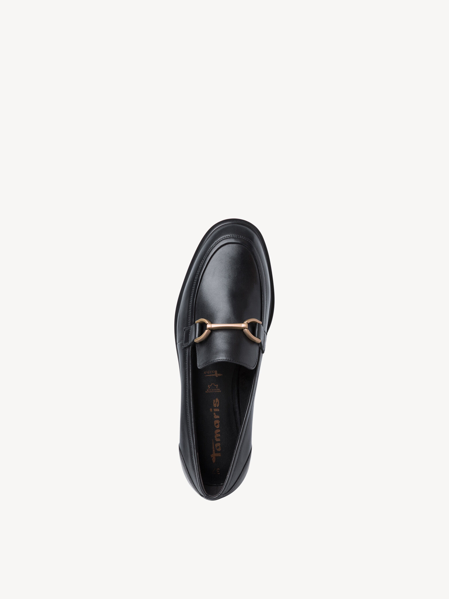 Amati Instappers brons-zwart dierenprint casual uitstraling Schoenen Lage schoenen Instappers 
