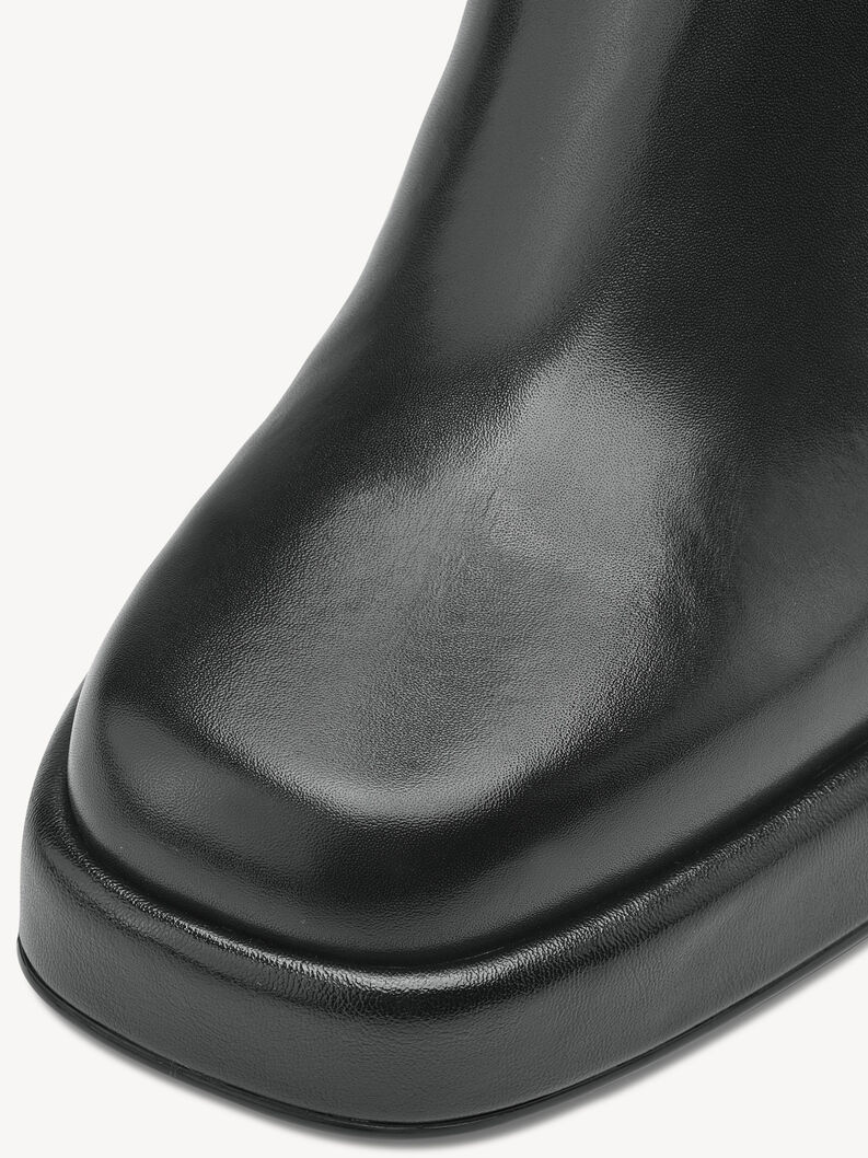 Lederstiefel - schwarz, BLACK, hi-res