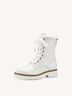 Leather Bootie - white warm lining, OFFWHITE, hi-res