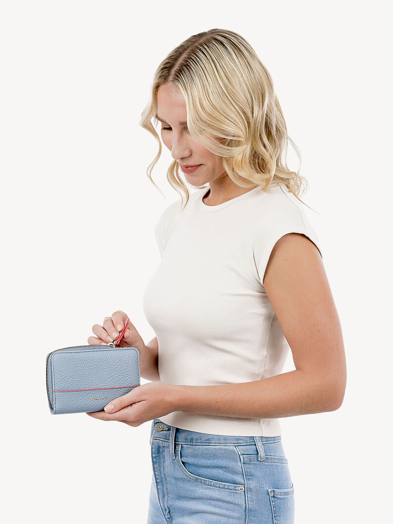 Wallet - blue, crystal blue, hi-res