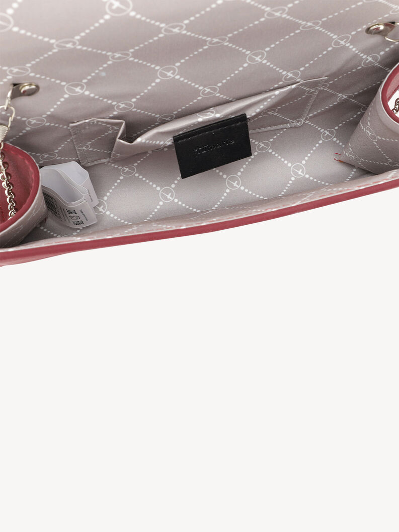 Clutch bag - red, bordo, hi-res