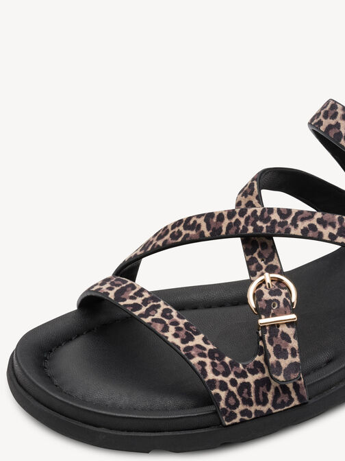 Heeled sandal, LEOPARD, hi-res