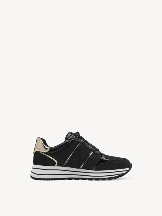 Sneaker, BLACK/GOLD, hi-res