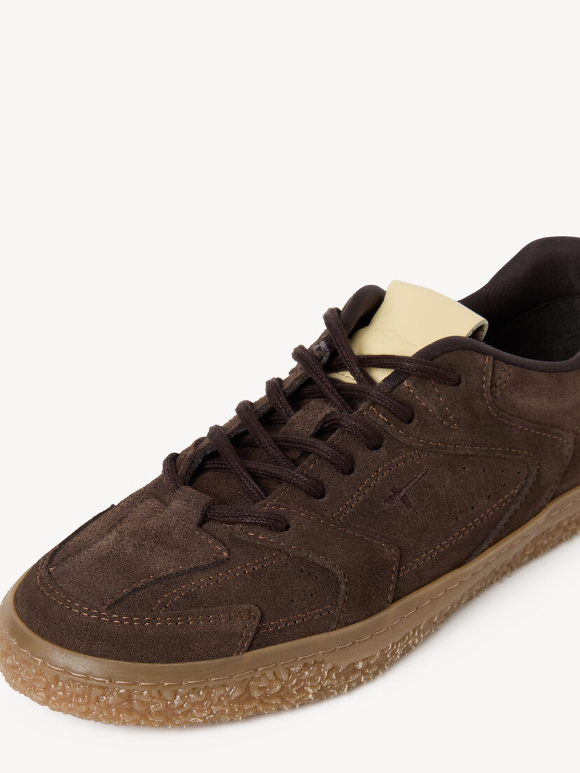 Leren Sneaker - bruin, MOCCA COMB, hi-res