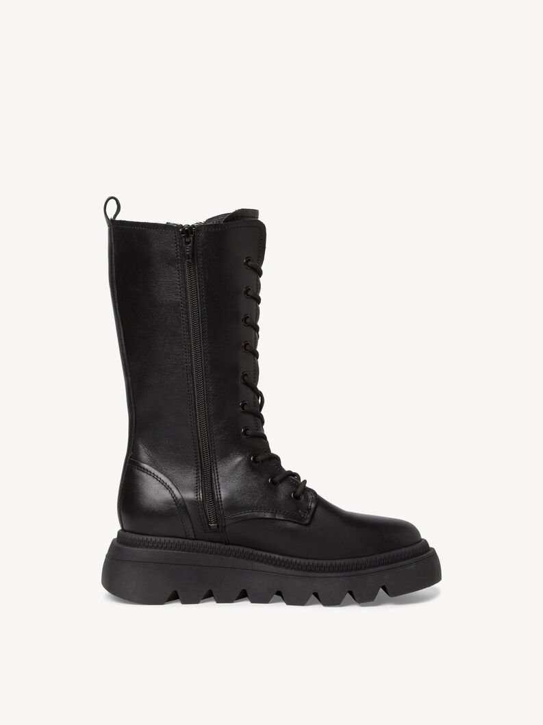 Stivaletti - nero, BLACK LEATHER, hi-res