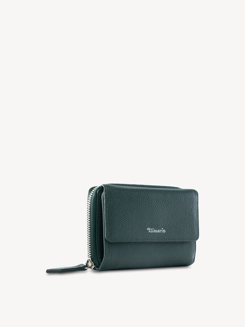 Leather Wallet - green, darkgreen, hi-res