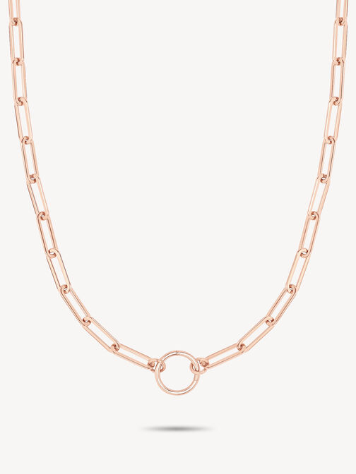 Halskette, roségold, hi-res