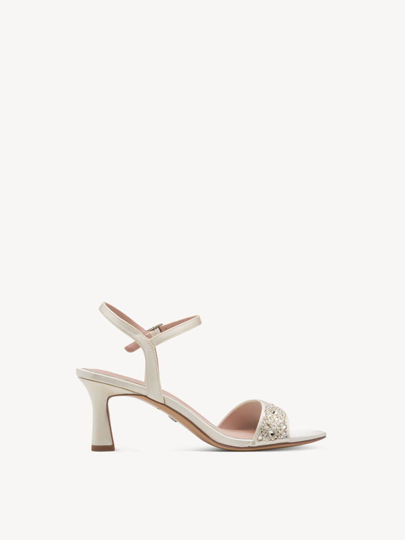 Sandaaltje - grijs, PEARL GLAM, hi-res