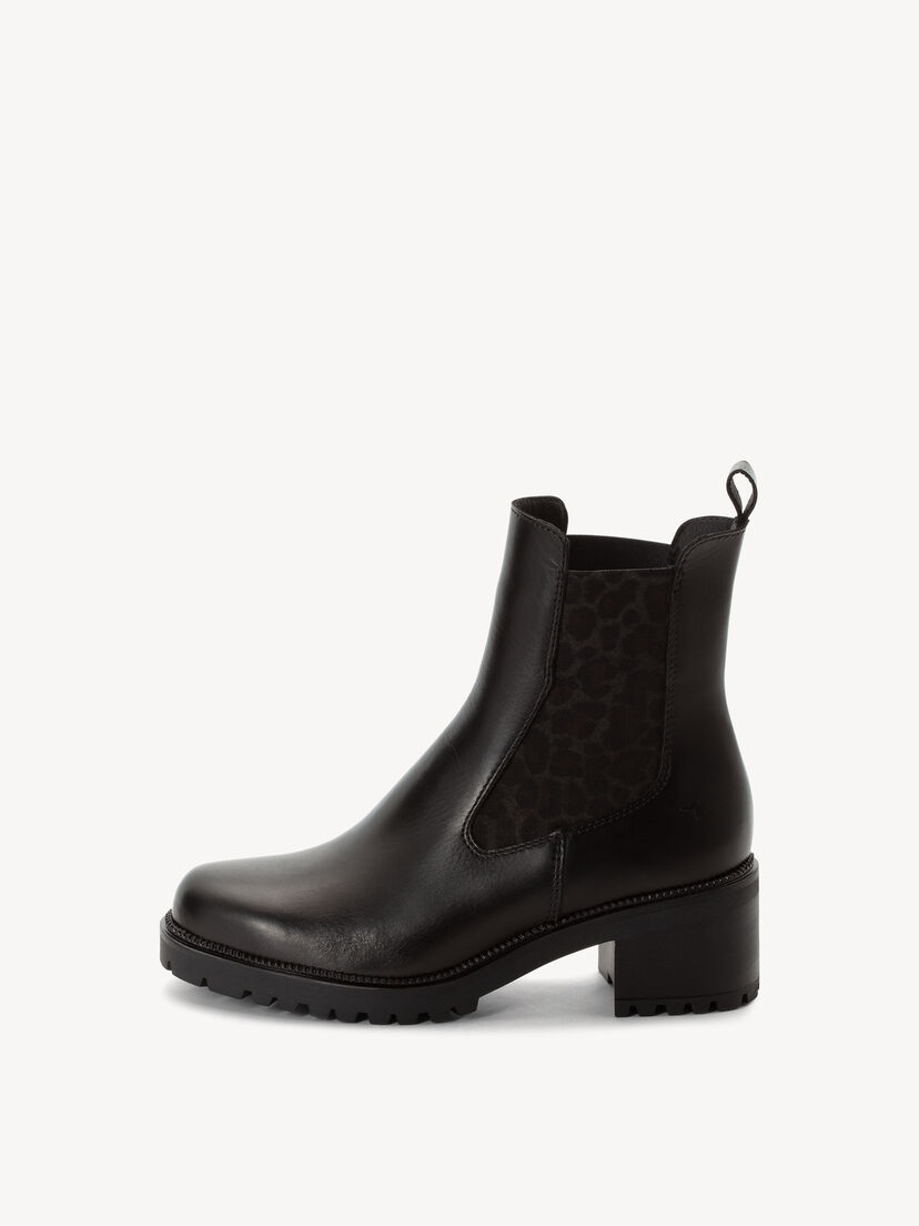 Chelseaboot, BLACK/LEOPARD, hi-res