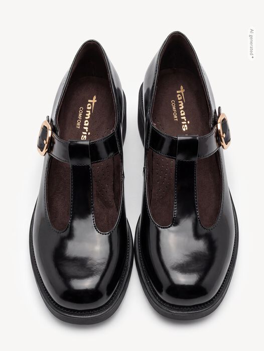 Instappers, BLACK PATENT, hi-res