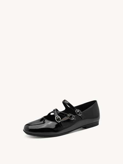 Ballerine, BLACK PATENT, hi-res
