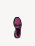 Leather Slipper - pink, FUXIA/BLACK, hi-res