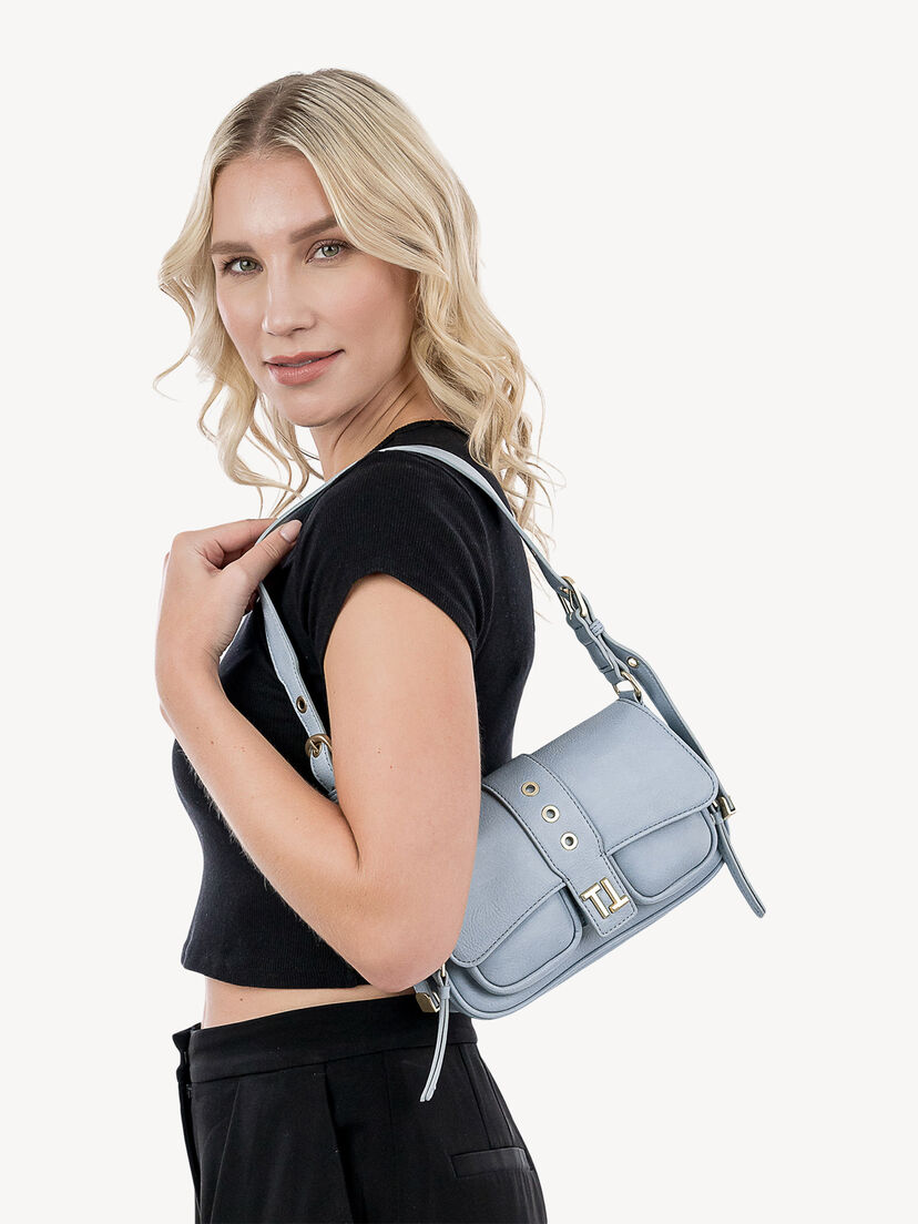 Handtas - blauw, crystal blue, hi-res