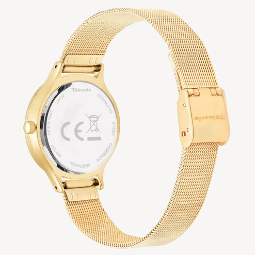 Horloge, goud, hi-res