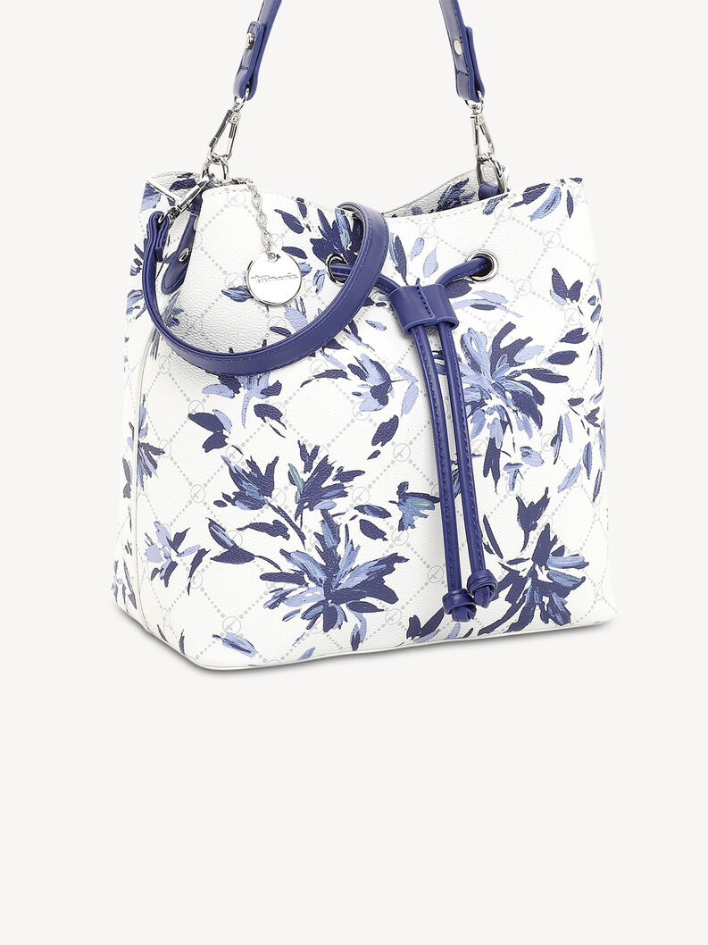 Beutel - wei&szlig;, flower, hi-res