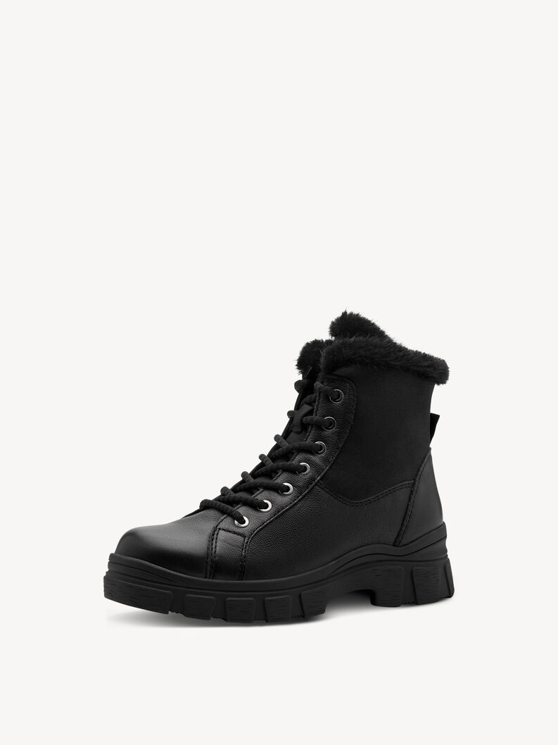 Bootie - black warm lining, BLACK, hi-res