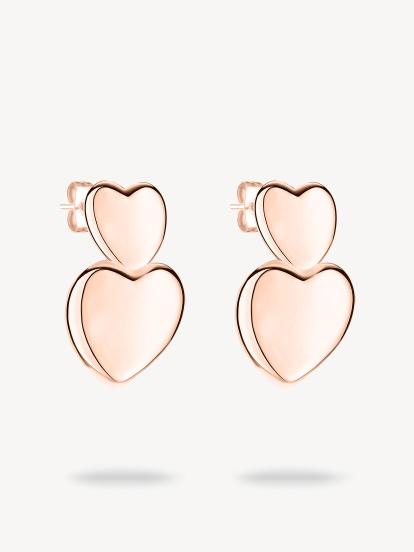 Oorringen - rosegoud, roségold, hi-res