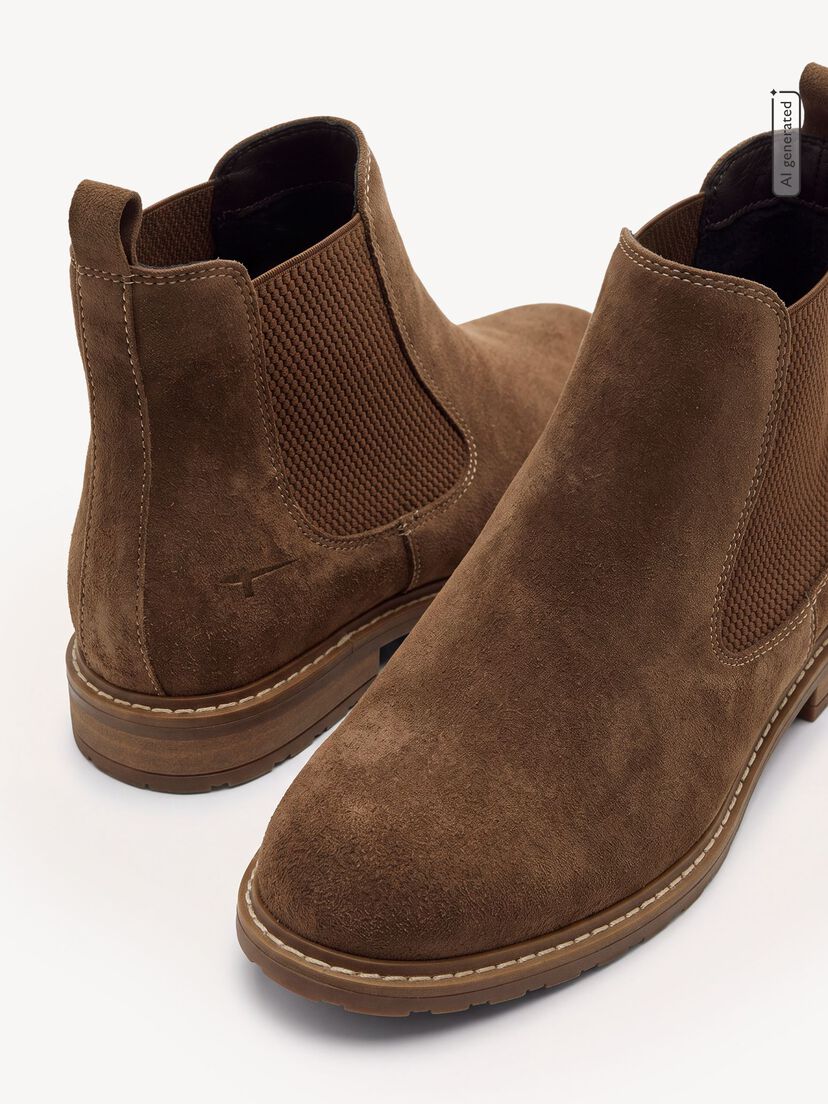Chelseaboot, BROWN SUEDE, hi-res