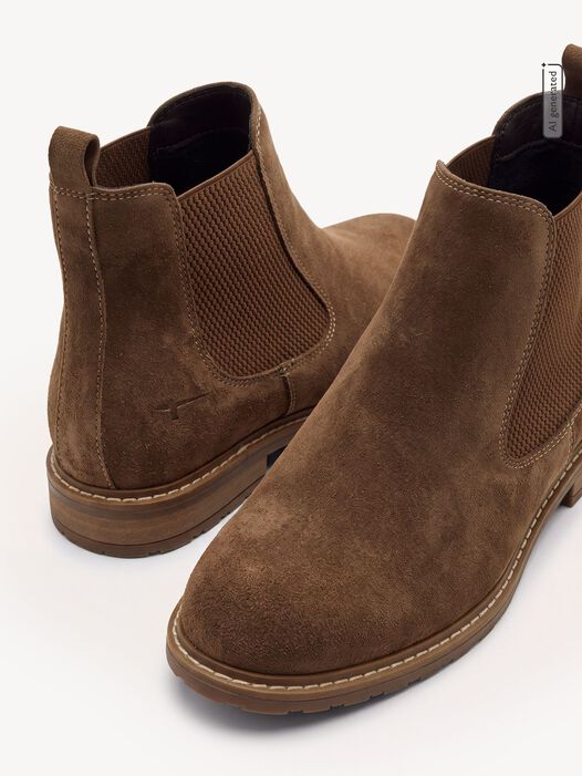 Chelseaboot, BROWN SUEDE, hi-res